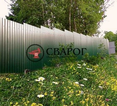 Забор профлиста стандарт зеленый